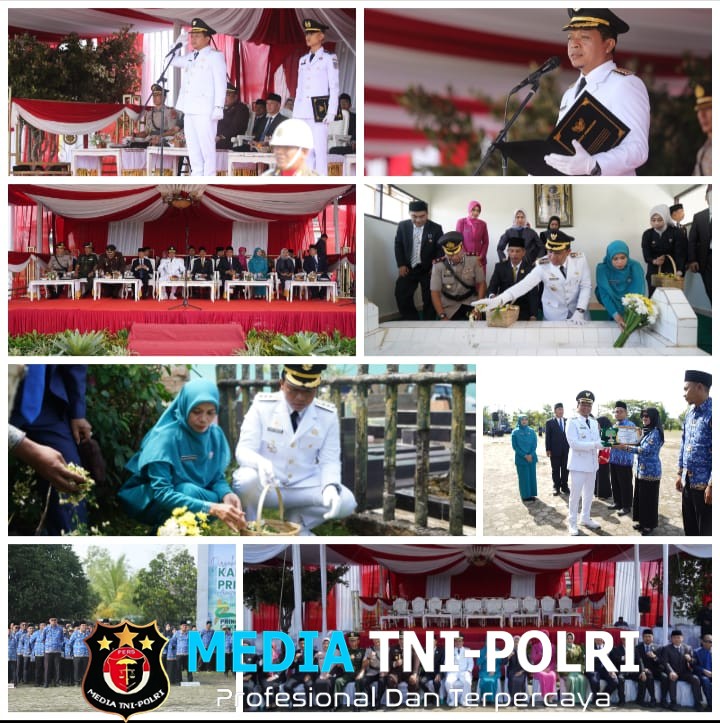 Pemkab Gelar Upacara Hari Jadi ke-17 Kabupaten Pringsewu