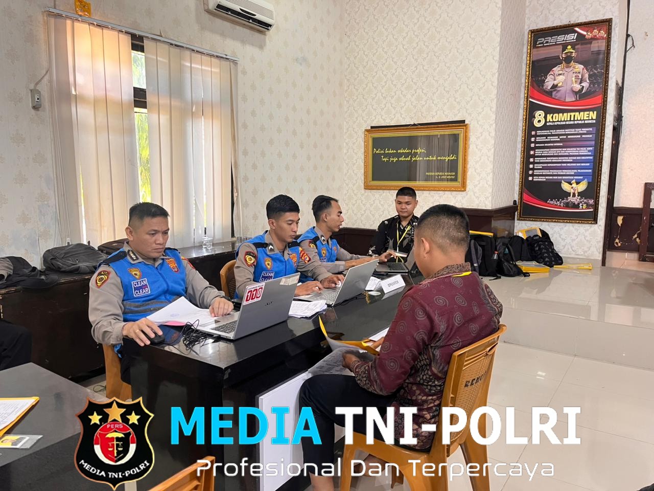 Polres Lampung Utara Laksanakan Rikmin Awal Pabanrim, Junjung Transparansi Seleksi Anggota Polri