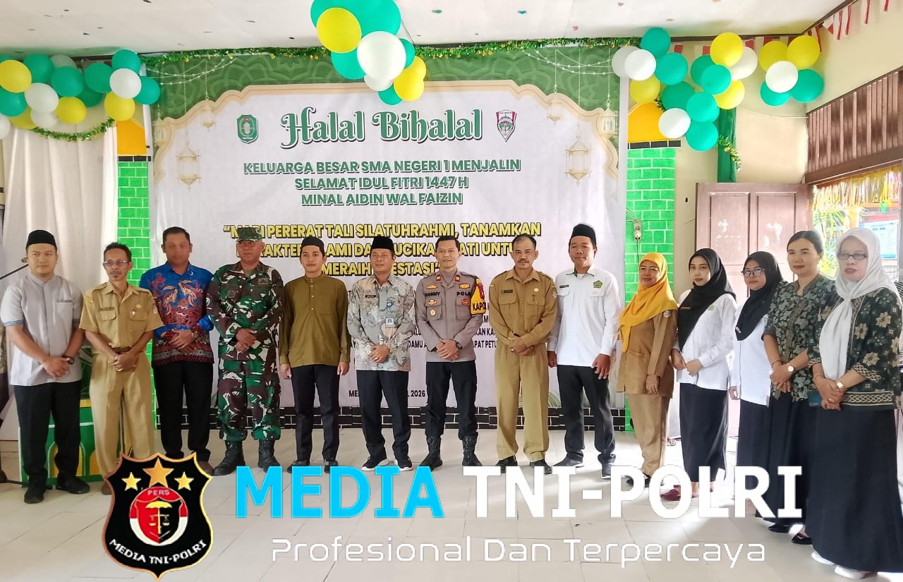 Halal Bihalal SMA Negeri 1 Menjalin Berlangsung Khidmat, Pererat Silaturahmi dan Tanamkan Nilai Islami