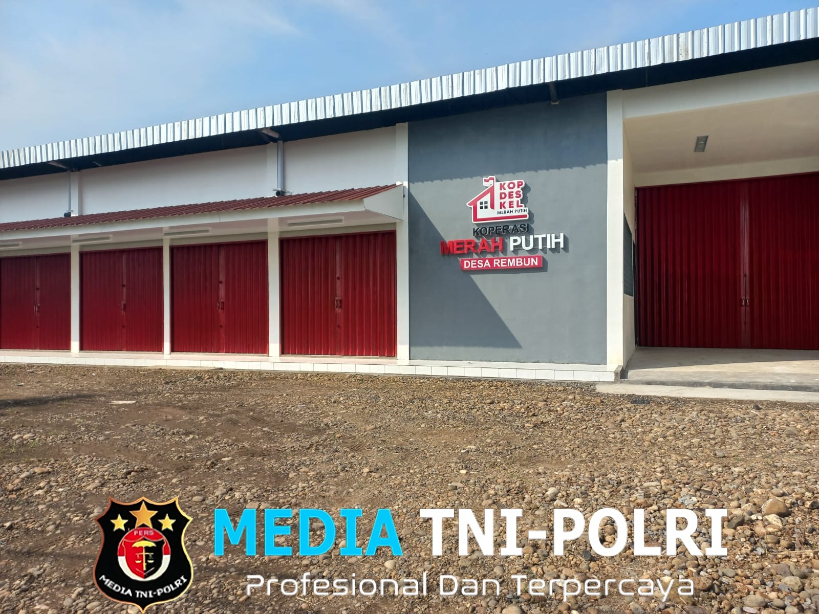 Koperasi Desa Merah Putih Rembun Rampung 100 Persen, Siap Dongkrak Ekonomi dan Sejahterakan Warga