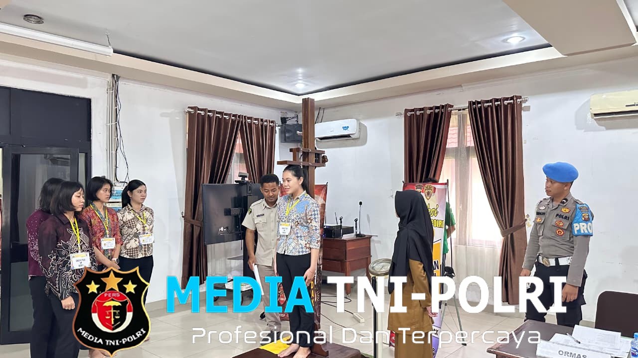 Polres Landak Gelar Rikmin Awal, Ratusan Casis Siap Wujudkan Cita-Cita Jadi Anggota Polri
