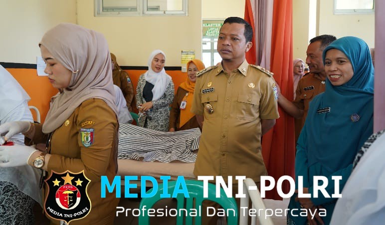 Bupati Pringsewu Riyanto Pamungkas Tinjau Pelayanan KB Secara Massal