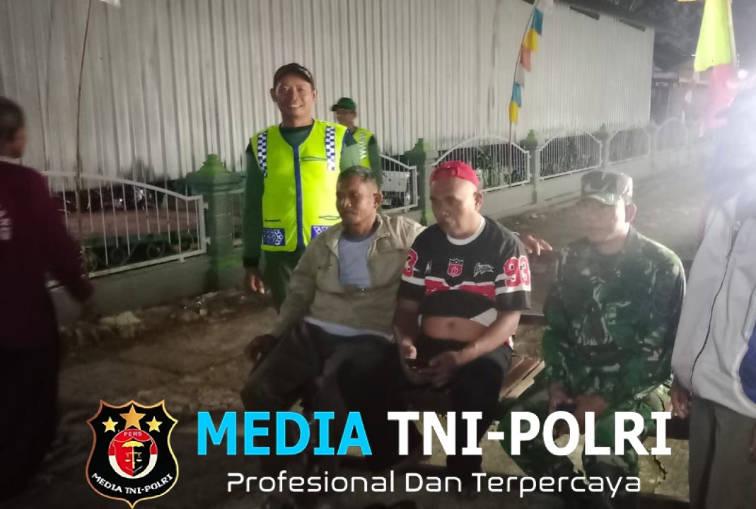 Patroli Malam Koramil 04/Nguntoronadi Ciptakan Rasa Aman, Warga Sambut Antusias