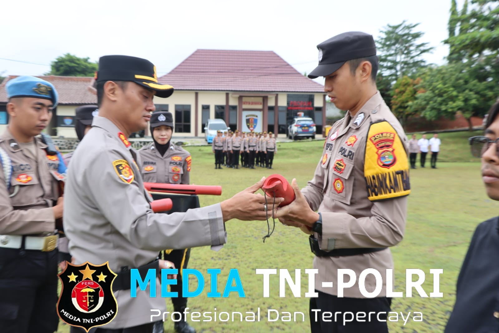 Jaga Stabilitas Kamtibmas, Polres Lampung Utara Gelar Apel Konsolidasi Sabuk Kamtibmas