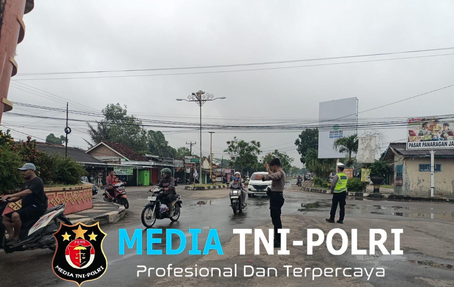 Hadirkan Rasa Aman Masyarakat, Polres Tulang Bawang Barat Gelar Pam Rawan Pagi
