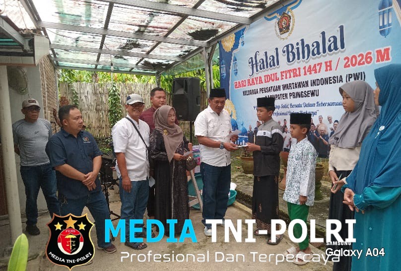 Tingkatkan Rasa Kebersamaan & Kekeluargaan, PWI Pringsewu Gelar Halalbihalal