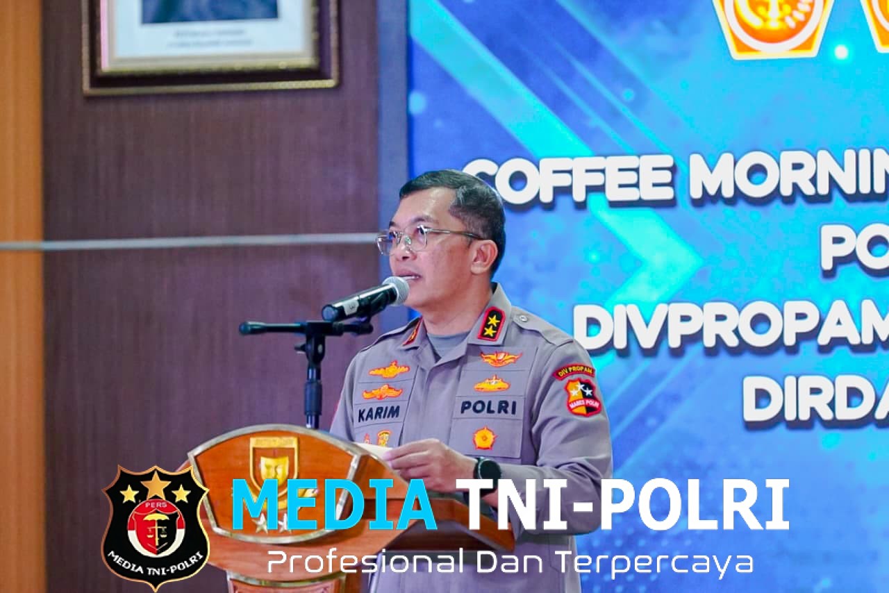 Perkuat Soliditas, POM TNI dan Propam Polri Gelar Coffee Morning & Halal Bihalal 1447 H