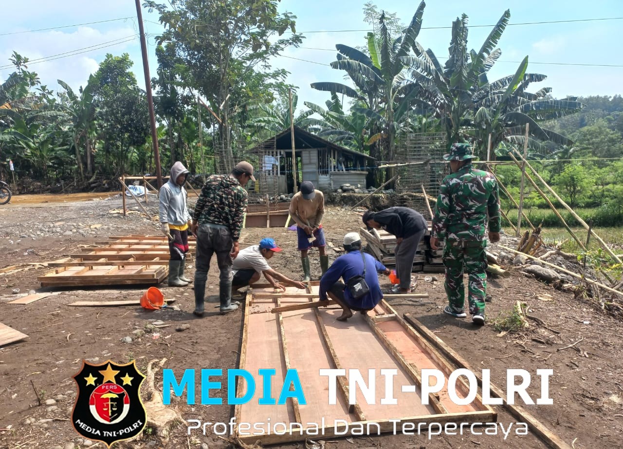 Detail Kian Matang, Pengerjaan Risplang Jembatan Gantung Garuda Dikebut