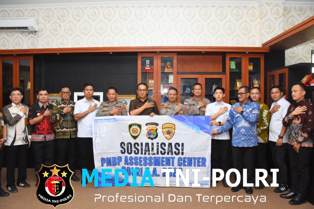 Biro SDM Polda Lampung Sosialisasi PNBP Assessment Center Polri Di Pemda Tulang Bawang Barat