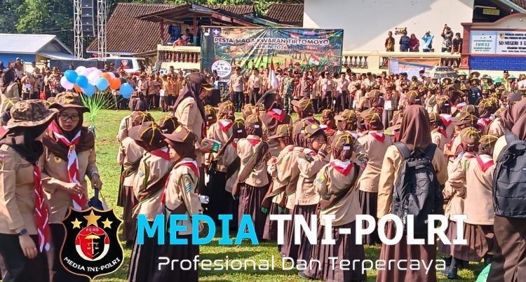 Ratusan Pramuka Siaga Meriahkan Pesta Siaga Tirtomoyo 2026, Polisi Pastikan Kegiatan Aman dan Lancar
