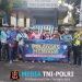 Satlantas Polres Lampung Utara Gelar Polisi Menyapa, Edukasi Keselamatan kepada Komunitas Sepeda Onthel