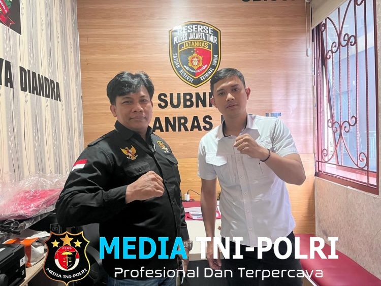 Silaturahmi Jurnalis Media TNI-Polri ke Penyidik Jatanras, Tanyakan Proses Laporan Pengeroyokan