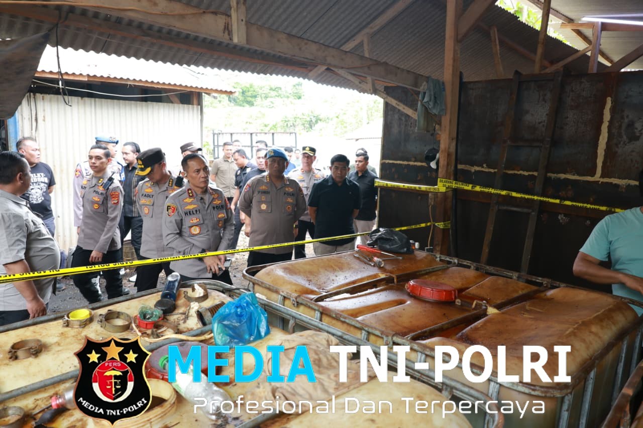 Polda Lampung Berhasil Bongkar Sindikat Penimbunan BBM Ilegal di Pesawaran, Potensi Kerugian Negara Capai Ratusan Miliar