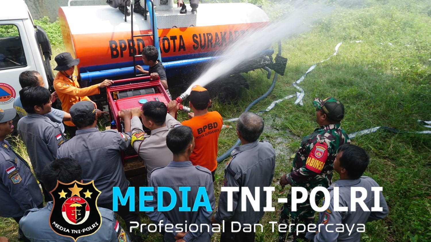 Upaya Kesiapsiagaan Bencana, Babinsa Joyotakan Gelar Latihan Pengoperasian Mesin Genset