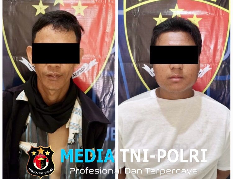 Tekab 308 Polsek Way Pengubuan Ungkap Kasus Pencurian di Perkebunan PT GGF, Dua Pelaku Diamankan