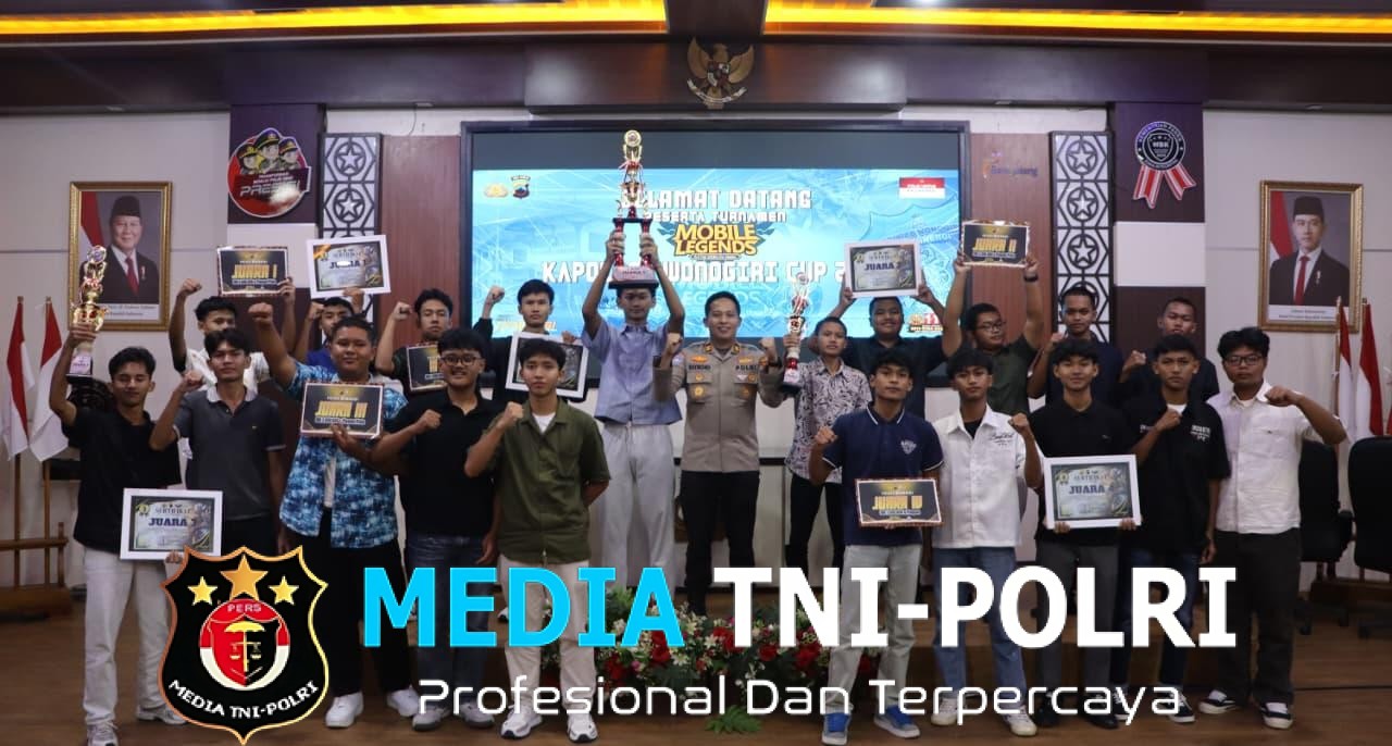 Polres Wonogiri Gelar Turnamen Mobile Legends, Libatkan 160 Pelajar, Tanamkan Nilai Kamtibmas