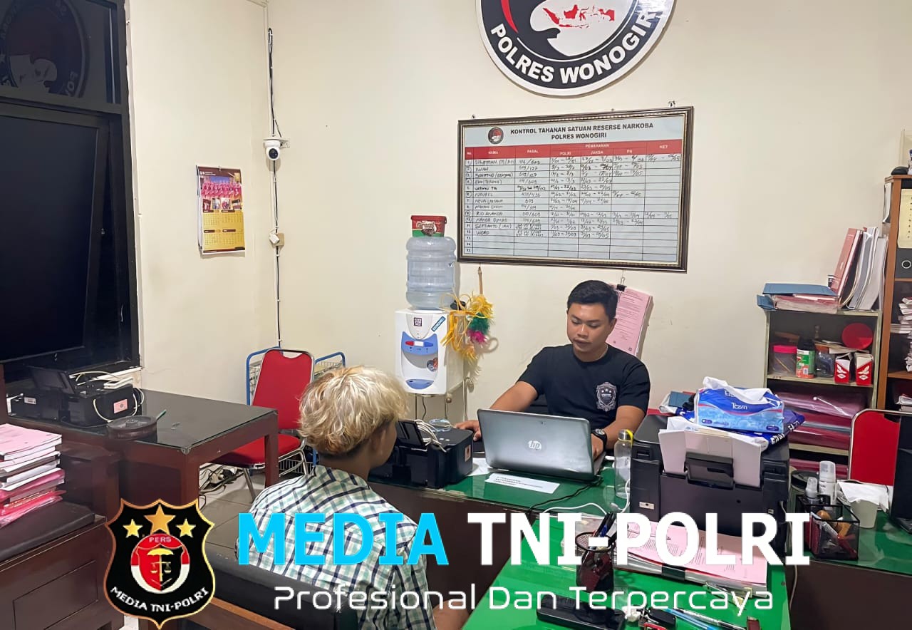Satresnarkoba Polres Wonogiri Ungkap Peredaran Obat Keras Daftar G, Pelaku Diamankan