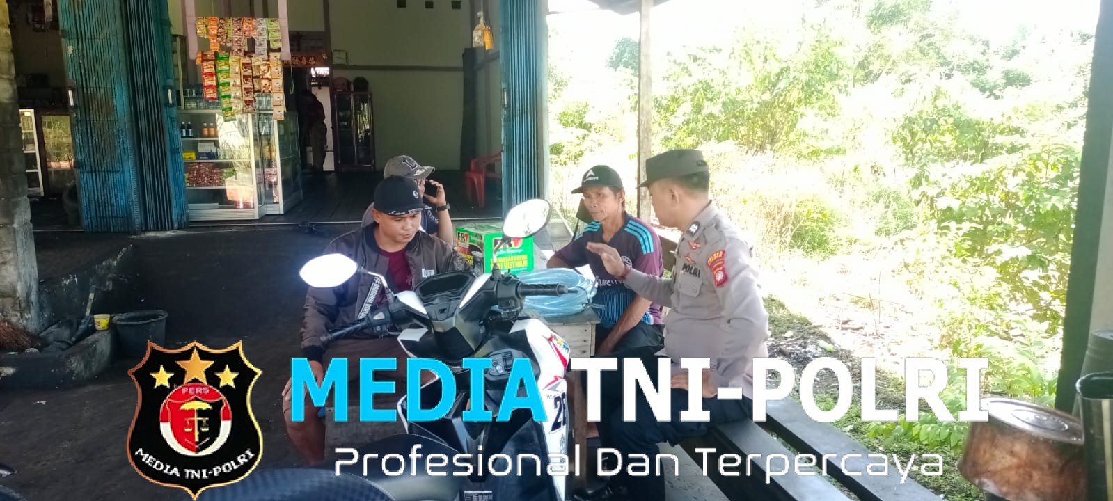 Patroli Rutin Siang Hari, Personel Polsek Menjalin Ciptakan Situasi Aman dan Kondusif