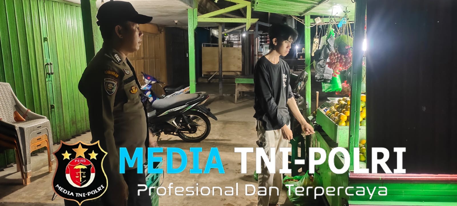 Polsek Mempawah Hulu Tingkatkan Patroli Kamtibmas di Malam Hari