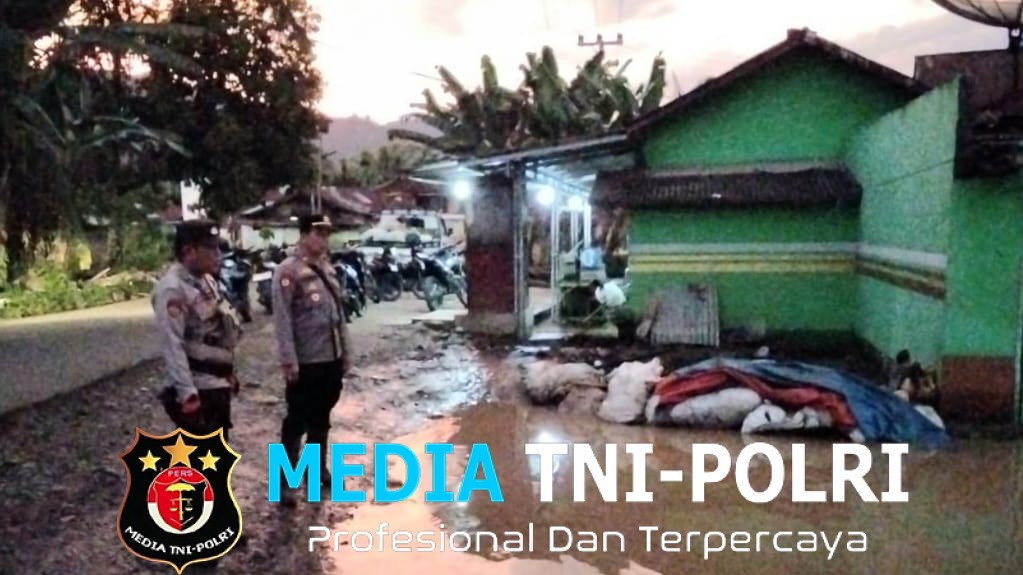 Polsek Wonosobo Identifikasi Banjir di Bandar Negeri Semuong