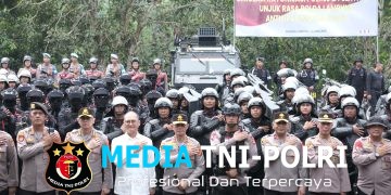 Polda Lampung Gelar Simulasi Rayonisasi Polres dan Penanganan Unjuk Rasa dalam Rangka Antisipasi May Day 2026