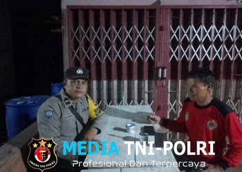 Polsek Kuala Behe Intenaifkan Patroli Malam Hari, Wujudkan Situasi Aman dan Kondusif