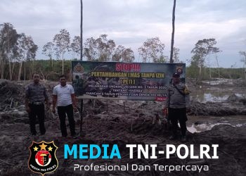 Cegah Kerusakan Lingkungan, Polsek Mandor Gencarkan Imbauan Anti PETI