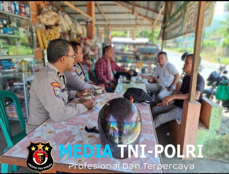 Sambil Ngobrol Santai, Polisi Ingatkan Warga Waspada Dampak El Nino