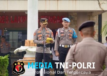 Polres Lampung Tengah Gelar Upacara Hari Kesadaran Nasional, Tekankan Disiplin dan Kesiapsiagaan Jelang May Day