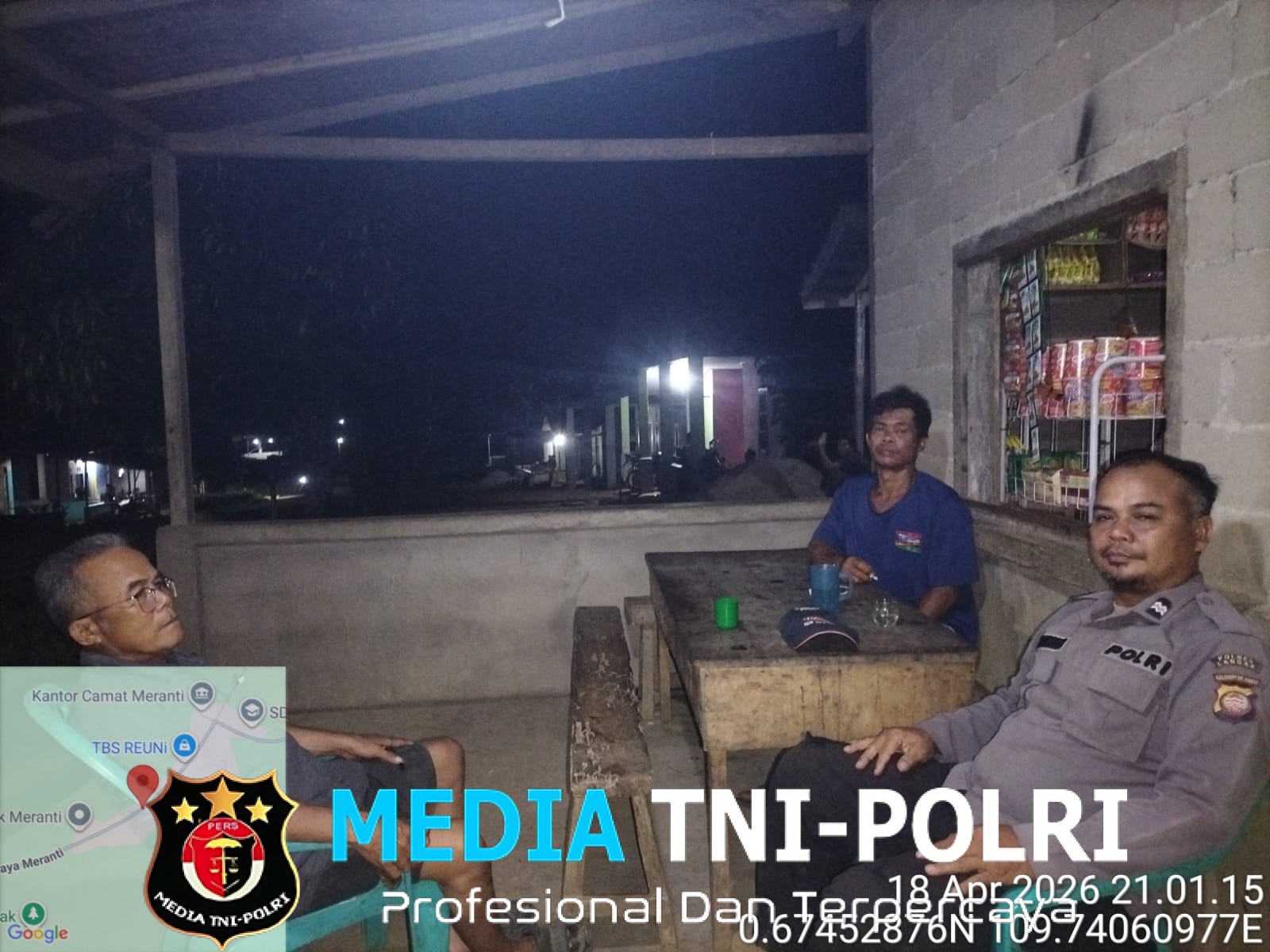 Suasana Santai Berubah Serius, Polisi Ingatkan Warga Judi Online Bisa Hancurkan Keluarga