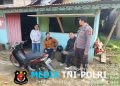 Polisi Humanis Sambangi Warga, Ingatkan Keselamatan Saat Hendak Bepergian