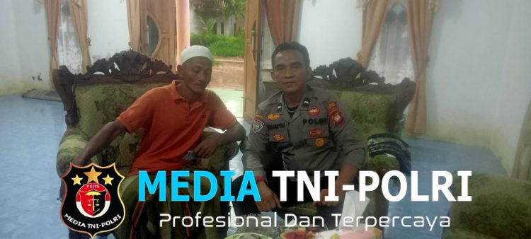 Silaturahmi Humanis Aipda Suriansyah, Pererat Kedekatan dengan Warga Desa Rantau Panjang