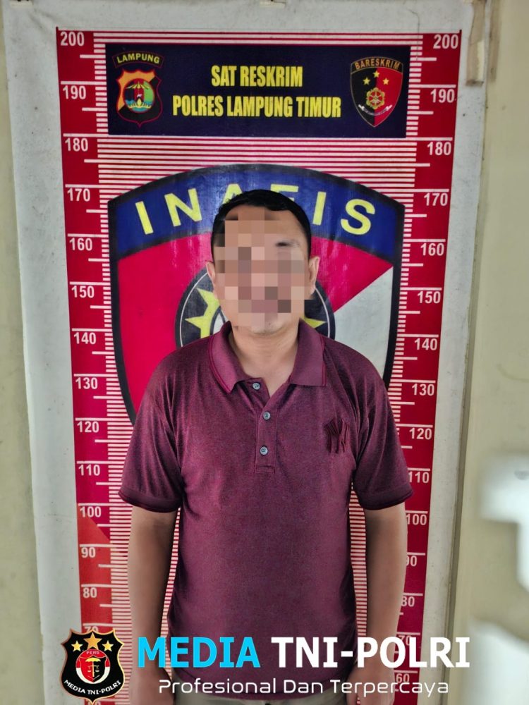 Kedapatan Hitung Uang Hasil Peras Korban, Oknum LSM Ditangkap Tekap 308 Polres Lampung Timur