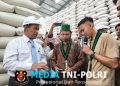 Kawal Swasembada Beras, HMI Surabaya Dampingi Mentan Sidak di Sidoarjo