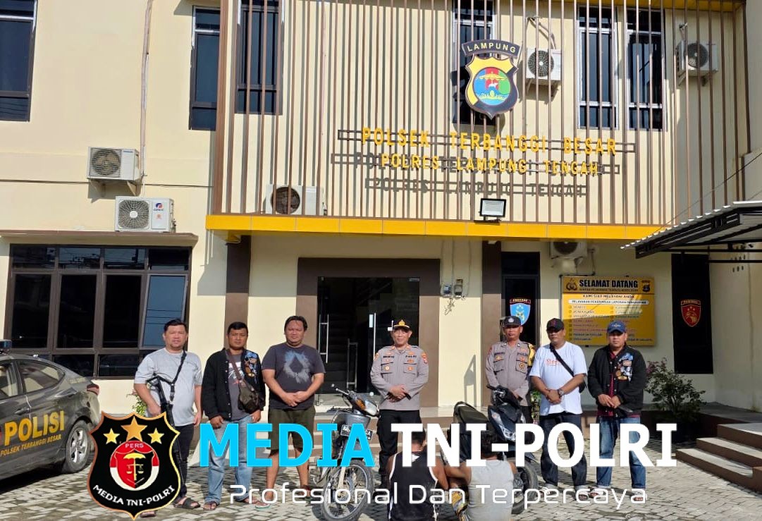 Tekab 308 Polsek Terbanggi Besar Ungkap Kasus Curas, Dua Pelaku Diamankan Kurang dari 24 Jam