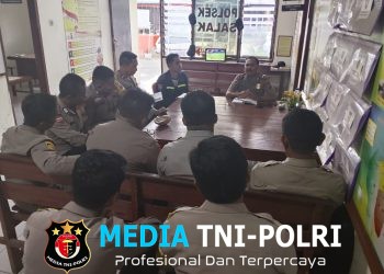 Iptu Tumpal Sitorus, S.H Pimpin Anev Personil Polsek Salak