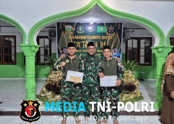 Satgas Swasembada Yonif 643/WNS Koops TNI Habema Berpartisipasi Dalam Kegiatan MTQ