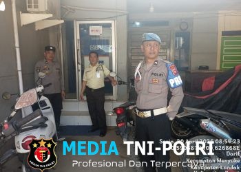 Jaga Kamtibmas Samapta Polsek Menyuke Laksanakan Patroli Di Siang Hari
