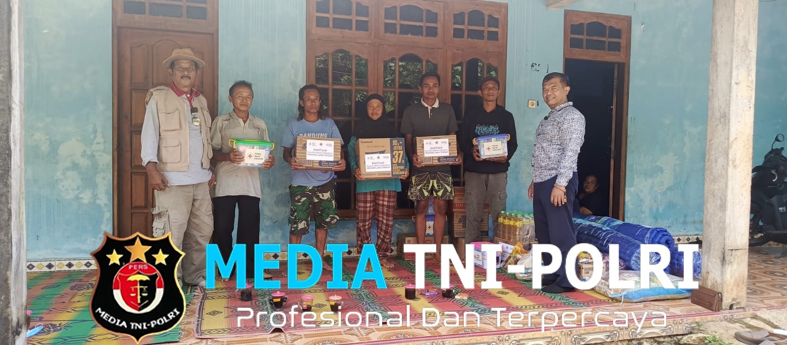 Gandeng Tim Alpa Media, Gubernur Jawa Tengah Salurkan Bantuan Banjir Wonogiri ke Pracimantoro