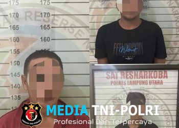 Polres Lampung Utara Ungkap Kasus Narkotika, Tiga Pria Diamankan di Abung Selatan