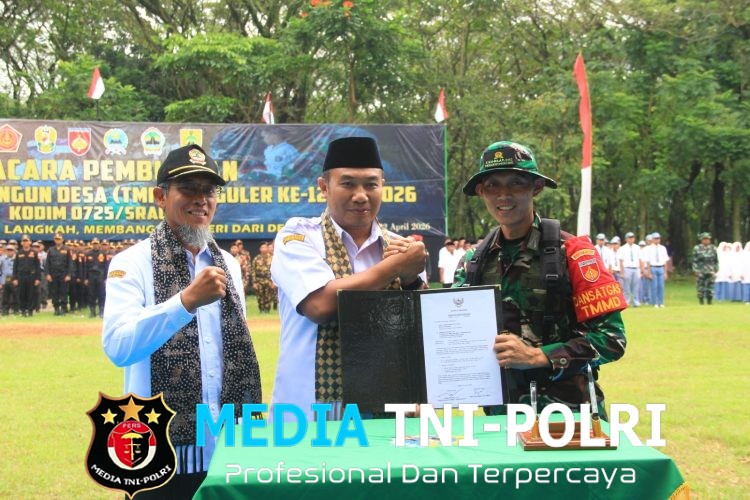 Gubernur Jateng utus Sekda Provinsi, Buka TMMD Reg 128 di Sragen