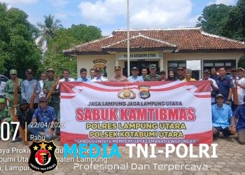 Apel Kamtibmas di Kotabumi Utara, Perkuat Sinergi Jaga Keamanan Lingkungan