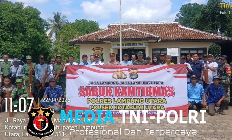 Apel Kamtibmas di Kotabumi Utara, Perkuat Sinergi Jaga Keamanan Lingkungan