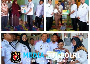 Bupati Pringsewu Riyanto Pamungkas Santuni Keluarga Pekerja Migran Yang Meninggal Dunia di Malaysia