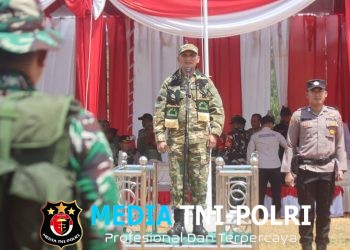 TMMD Ke-128 Kodim 0420/Sarko Resmi Dibuka Bupati Sarolangun Untuk Percepat Pembangunan Desa