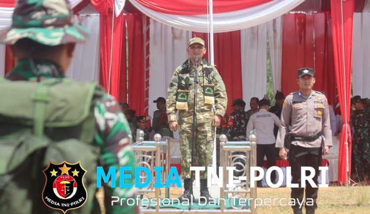 TMMD Ke-128 Kodim 0420/Sarko Resmi Dibuka Bupati Sarolangun Untuk Percepat Pembangunan Desa