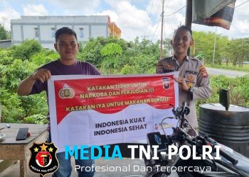 Polsek Menjalin Gencarkan Patroli dan Himbauan Anti Narkoba serta Judi Online kepada Masyarakat