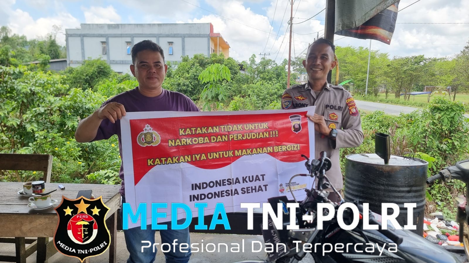 Polsek Menjalin Gencarkan Patroli dan Himbauan Anti Narkoba serta Judi Online kepada Masyarakat