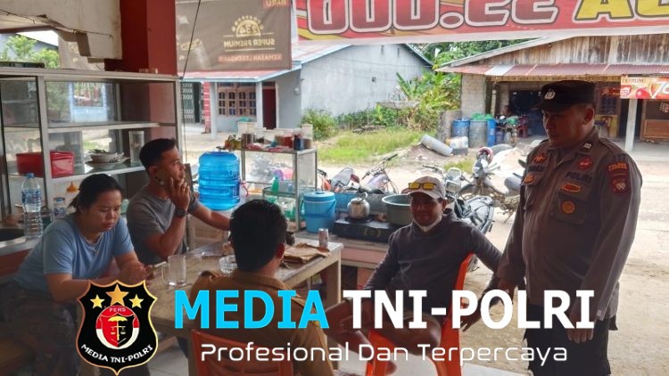 Intensifkan Patroli Siang Hari, Ciptakan Kamtibmas Aman di Wilkum Kecamatan Kuala Behe