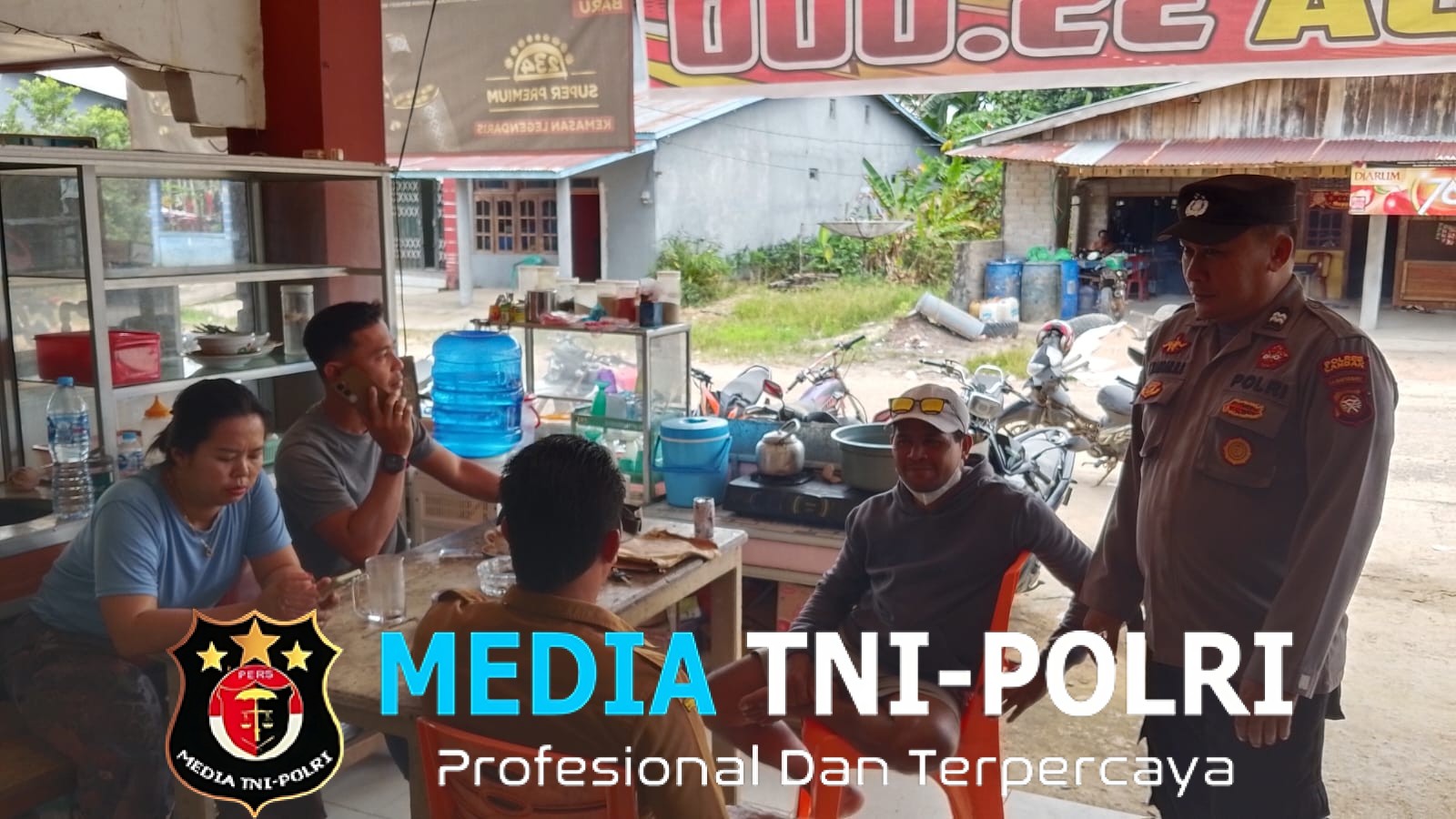 Intensifkan Patroli Siang Hari, Ciptakan Kamtibmas Aman di Wilkum Kecamatan Kuala Behe